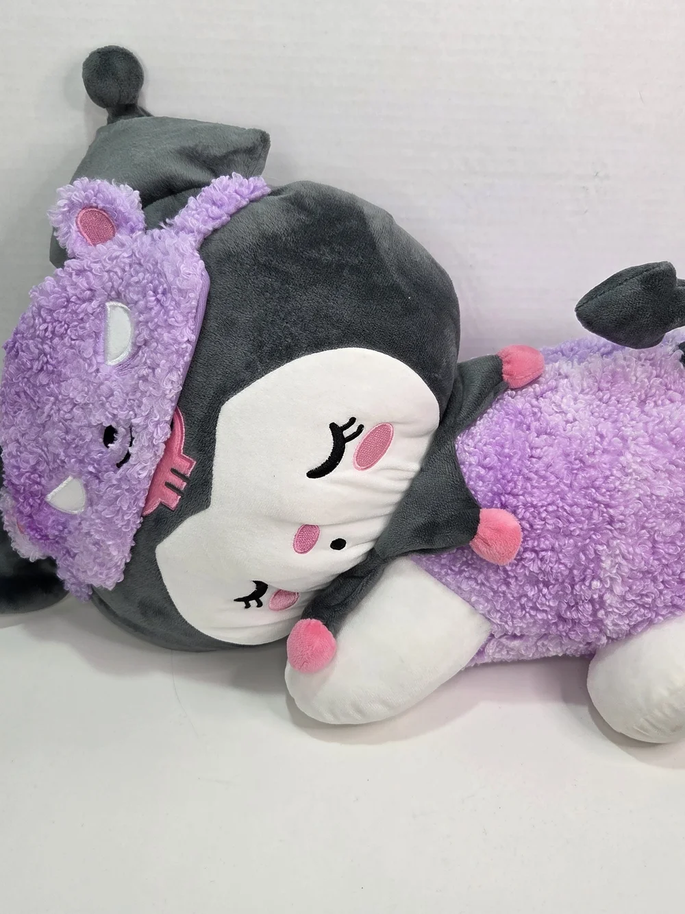 Hello Kitty and Friends Kuromi Large Plush Purple Pajama Sleepy Plush 24